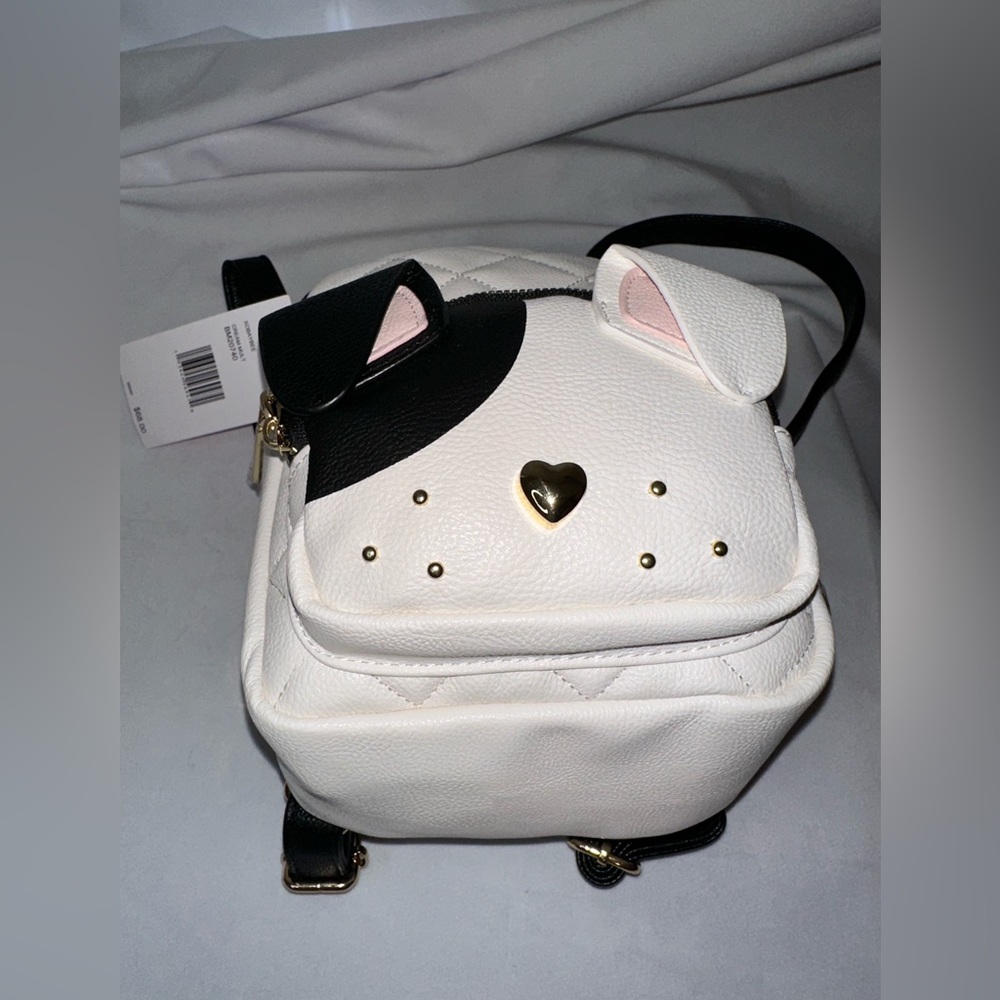 New- Betsey Johnson Mini Dog Puppy Backpack - Picture 2 of 3